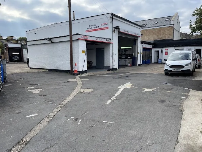 The outside of the Dundalk Motors premises.