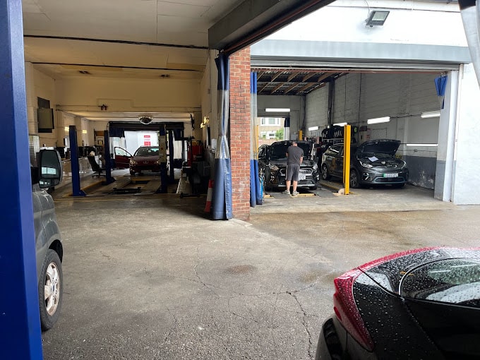 An alternative view of the inside of the facilities.