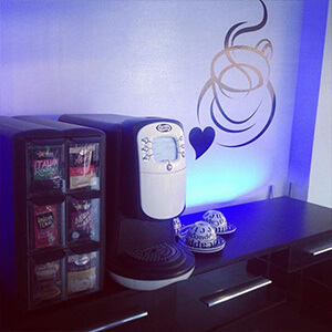 Coffee Machine in the Waiting Room